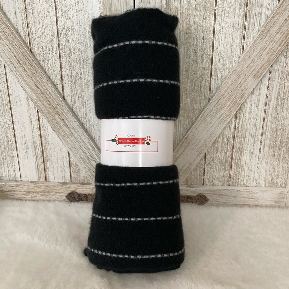 Target BP Christmas Woven Throw Blanket